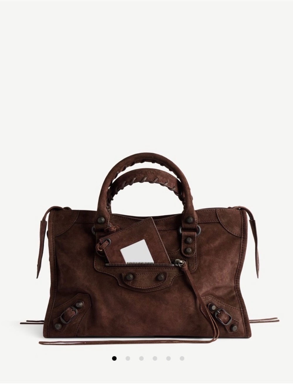 Balenciaga Le City Bag - Small In Light Espresso